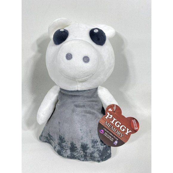 Piggy Willow Roblox Collectible Plush White Pig 8" & DLC Code Series 2 - Picture 3 of 12